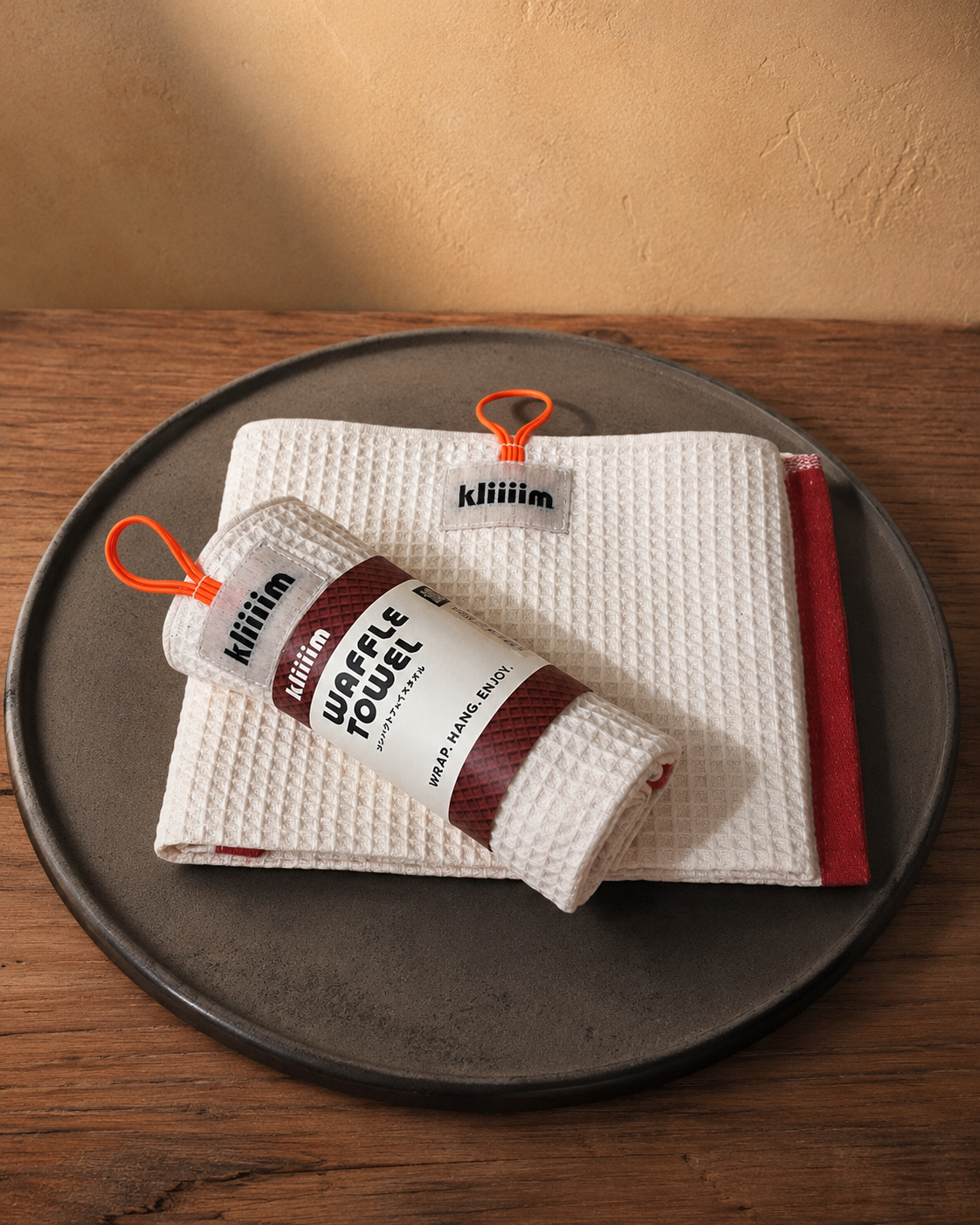 【予約販売】 kliiiim ワッフルタオル コンパクトフェイスタオル