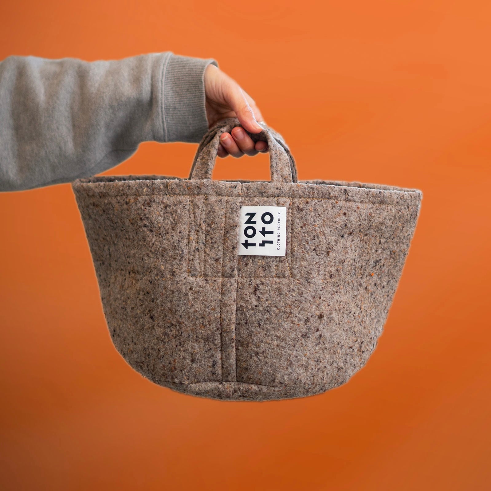 TONITO FELT POT TOTE -M