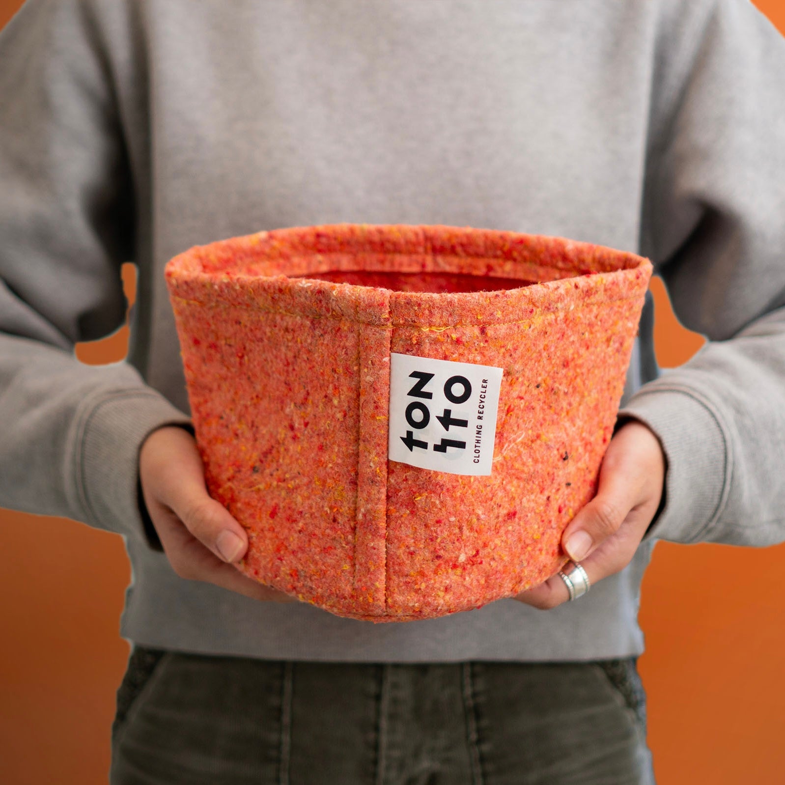 TONITO FELT POT TOTE - S