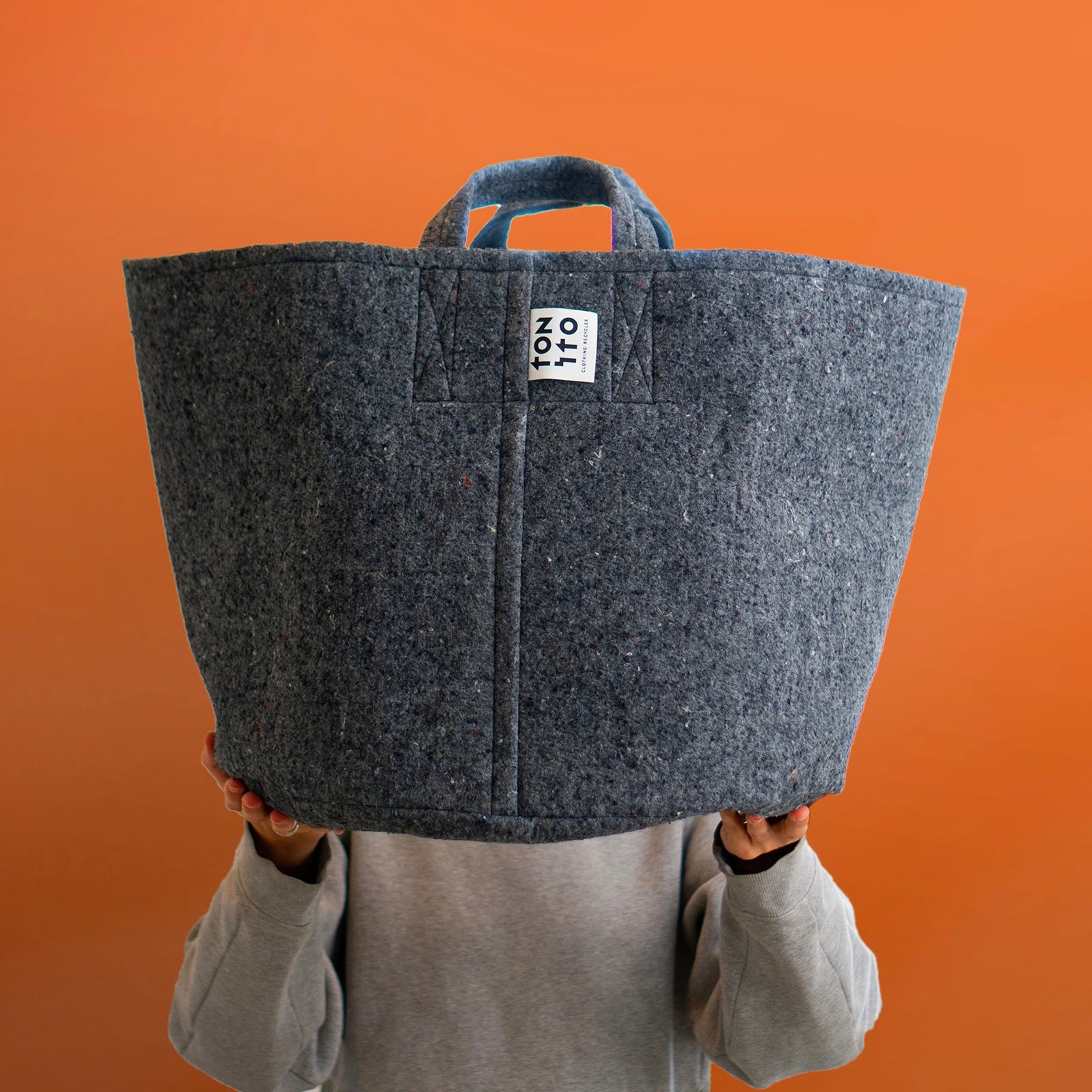 TONITO FELT POT TOTE -XL