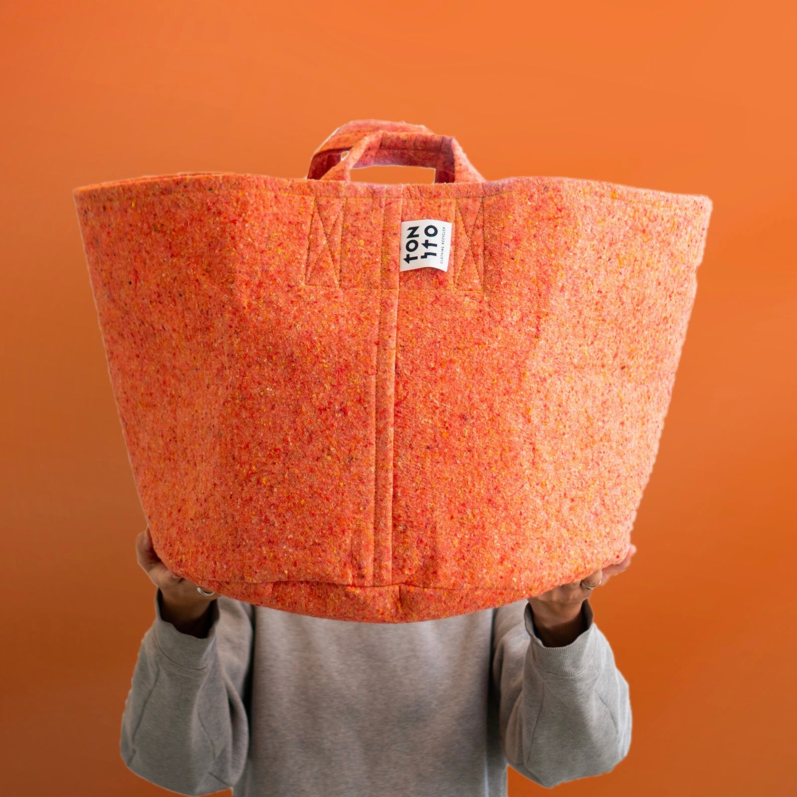 TONITO FELT POT TOTE -XL
