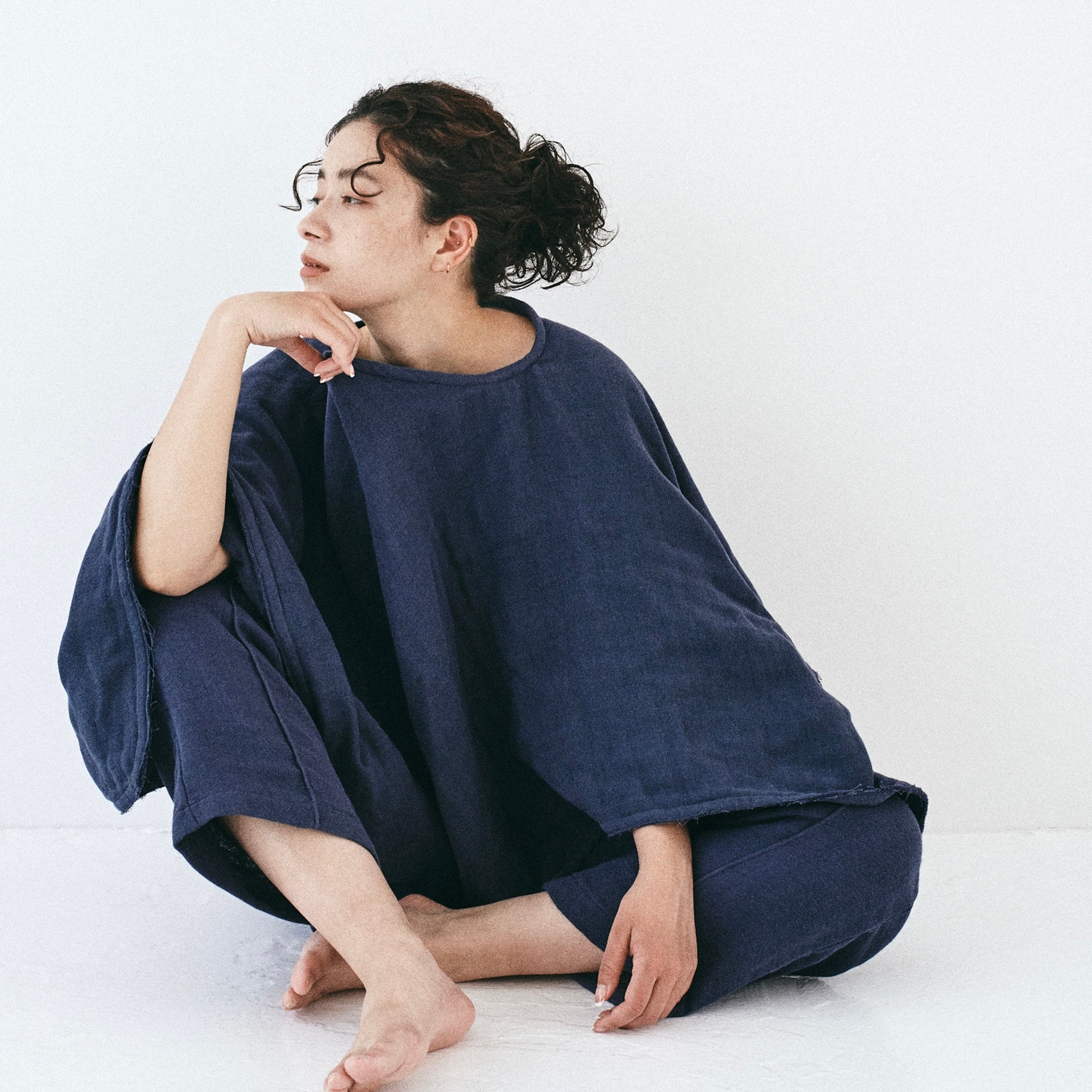 niella gauzy poncho