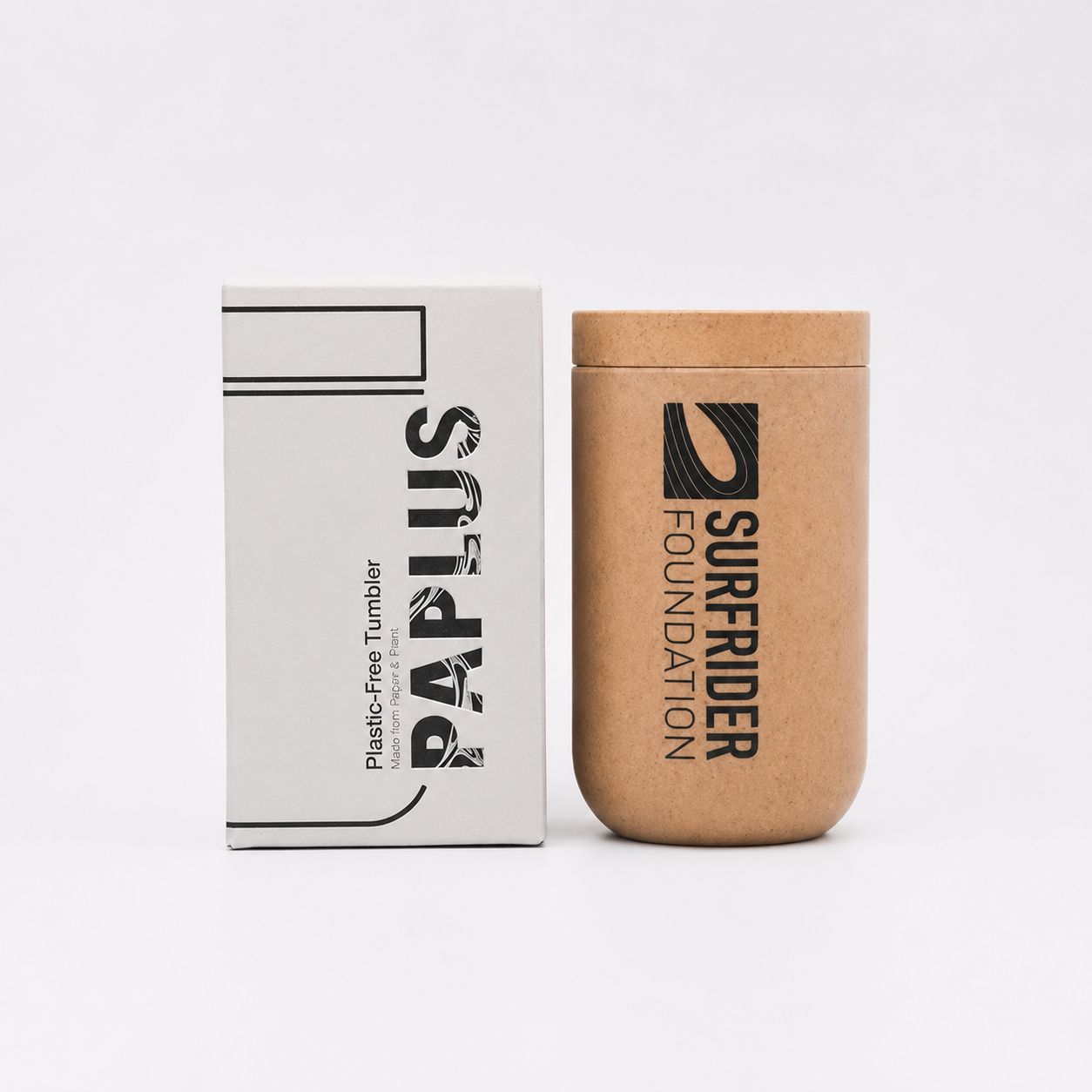 PAPLUS Plastic-Free Tumbler "SURFRIDER FOUNDATION"