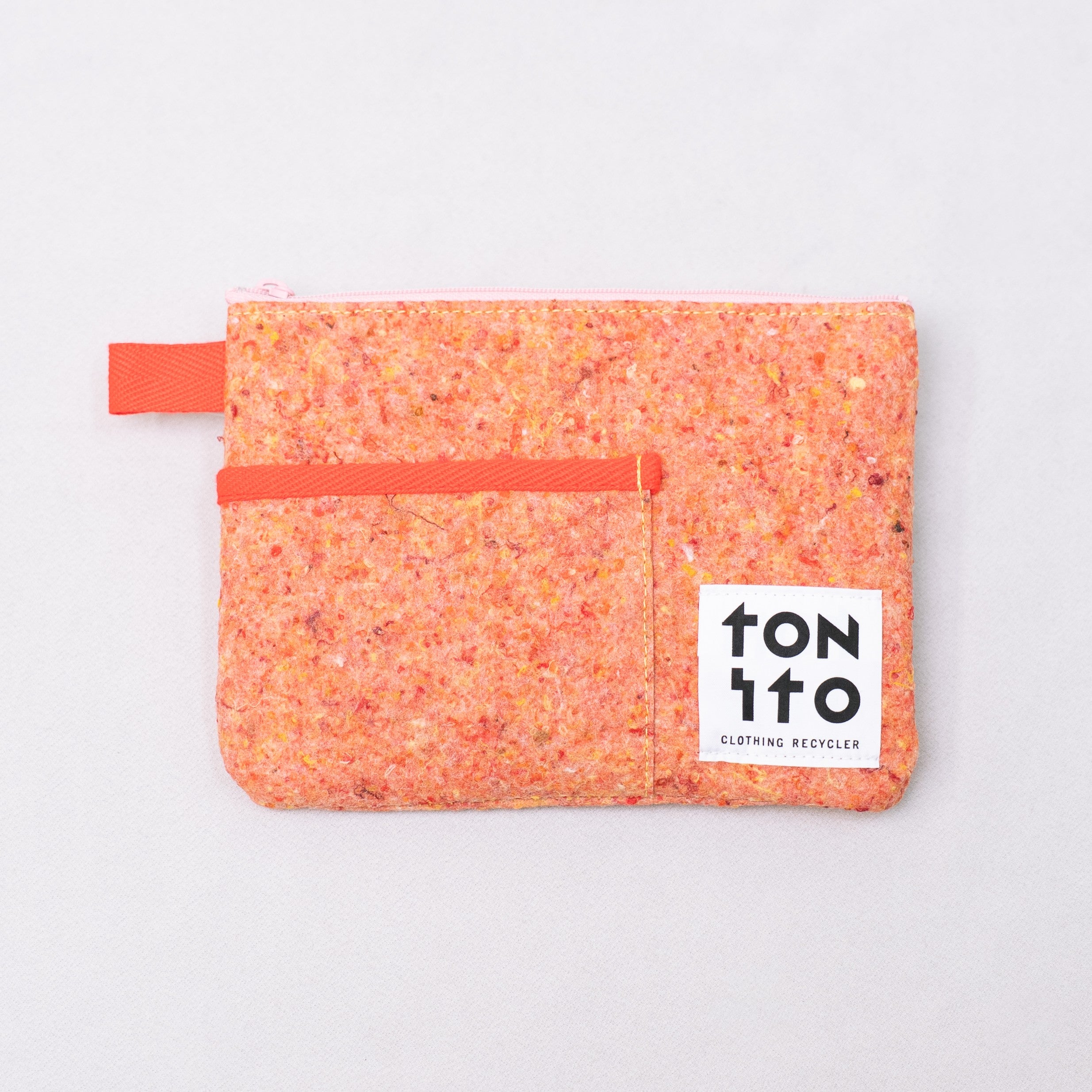 TONITO FELT POCKET POUCH - M 14×20cm フェルト ポケット ポーチ