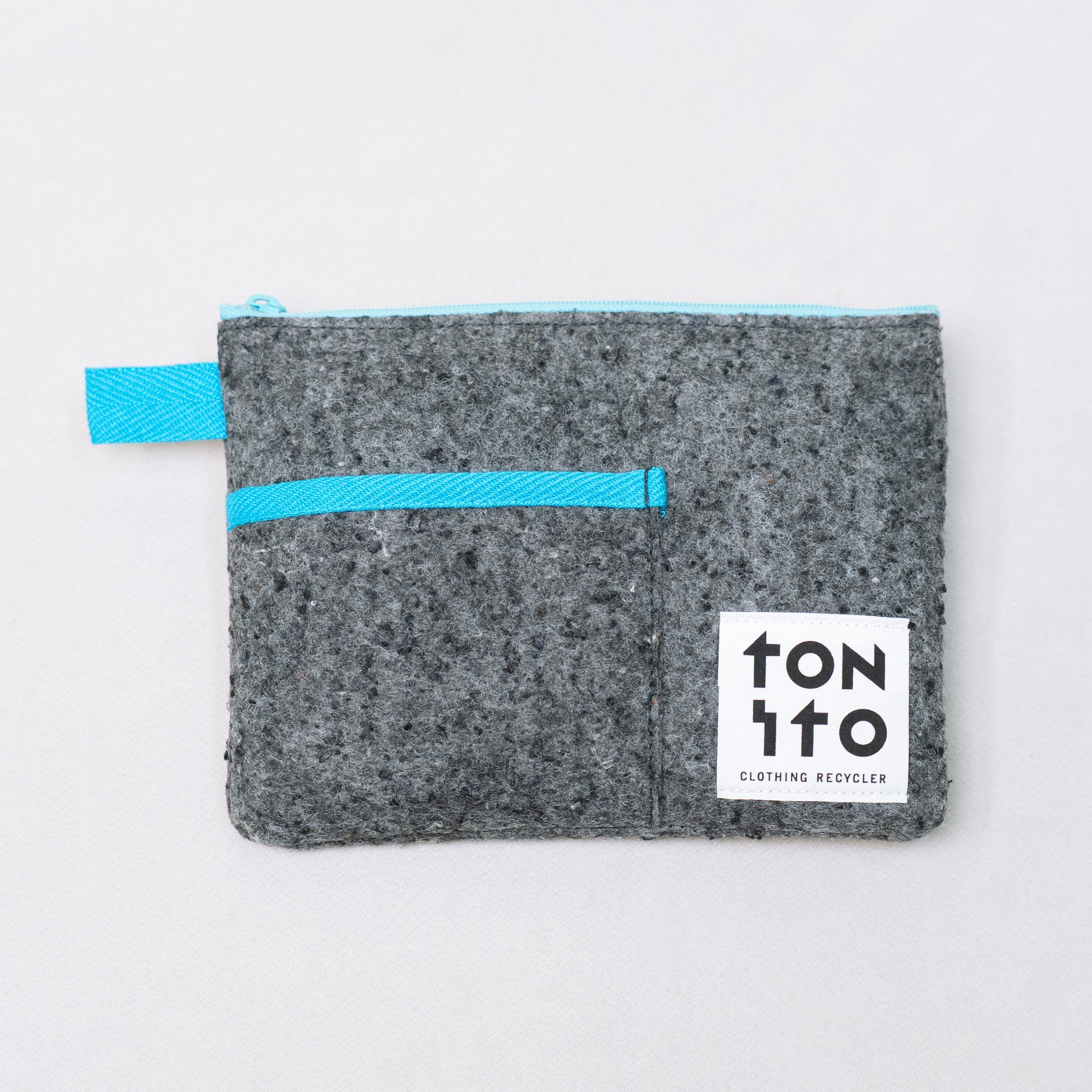 TONITO FELT POCKET POUCH - M 14×20cm フェルト ポケット ポーチ