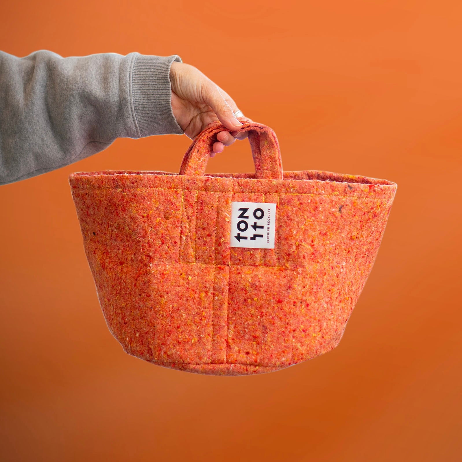 TONITO FELT POT TOTE -M